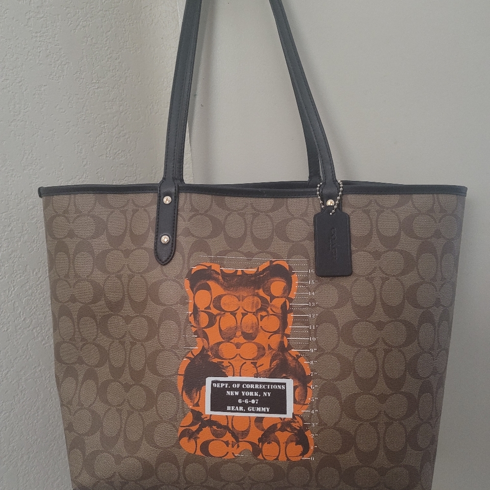 Limited Edition Coach Vandal Gummy Bear Tote